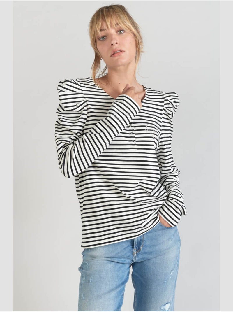 Tee-Shirt DEMI 'Le Temps Des Cerises' Blanc - Kiabi