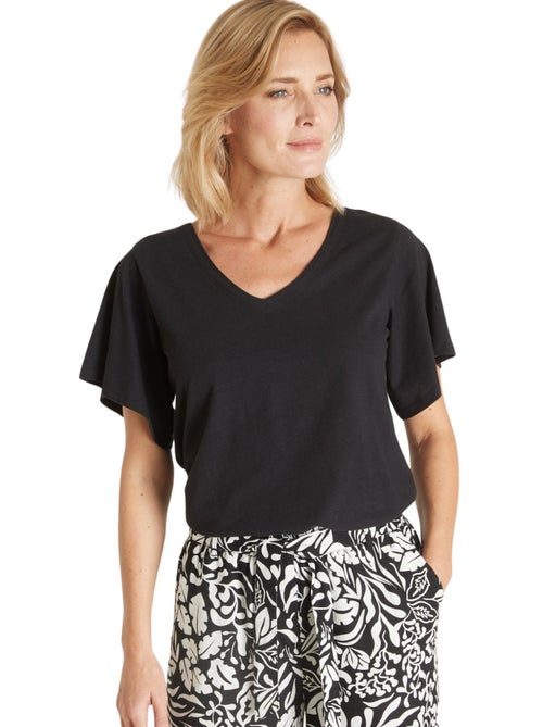 Tee-shirt dentelle au dos - DAXON - Kiabi