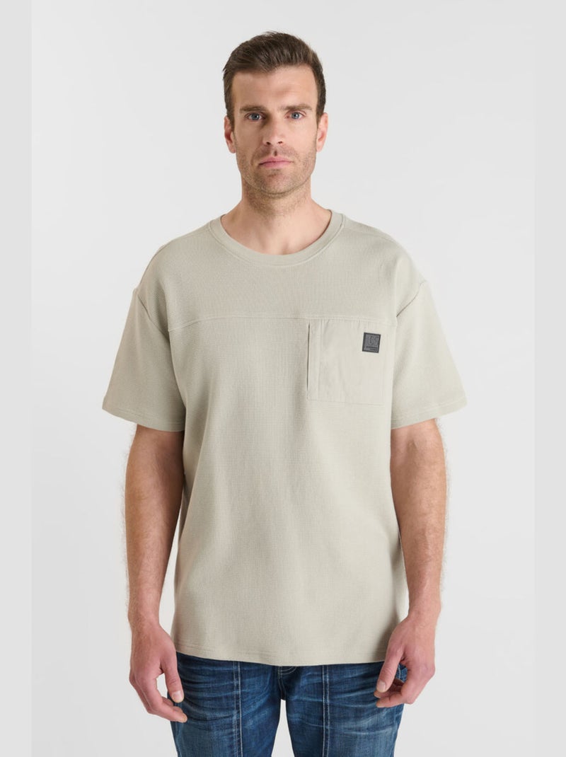 Tee-Shirt DEROS 'Le Temps Des Cerises' Beige - Kiabi