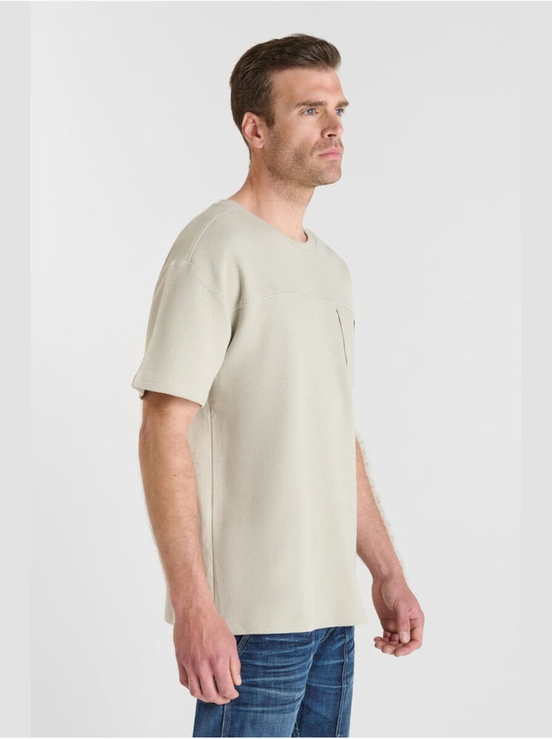 Tee-Shirt DEROS 'Le Temps Des Cerises' Beige - Kiabi