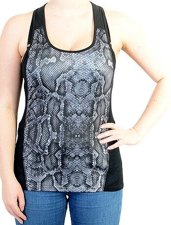 Tee Shirt Desigual Fun Tank Negro