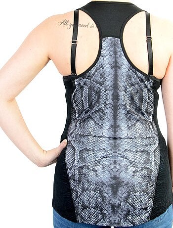 Tee Shirt Desigual Fun Tank Negro