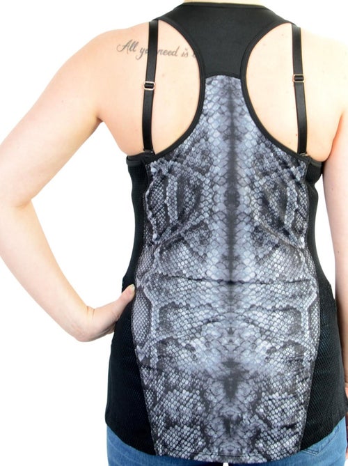 Tee Shirt Desigual Fun Tank Negro - Kiabi