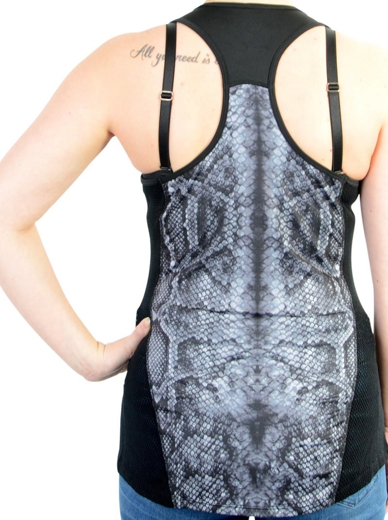 Tee Shirt Desigual Fun Tank Negro Noir - Kiabi