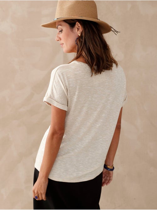 Tee-shirt détails cloutés - DAXON - Kiabi