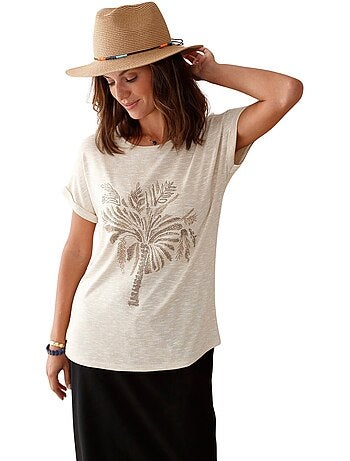 Tee-shirt détails cloutés