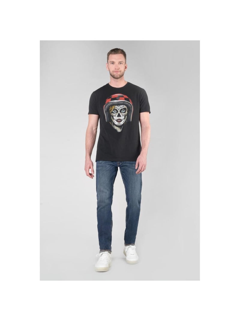 Tee-Shirt DIAROV 'Le Temps Des Cerises' Noir - Kiabi