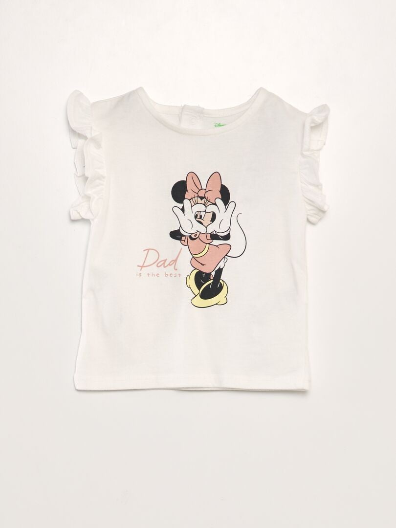 Tee-shirt 'Disney' fête des pères Blanc - Kiabi