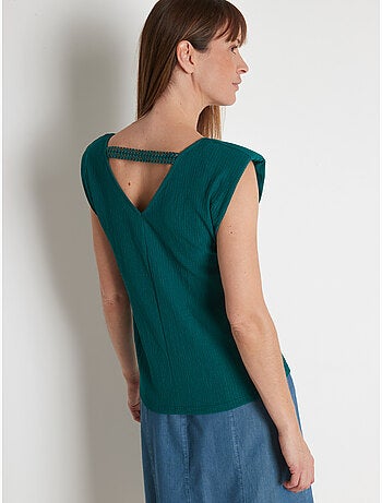 Tee-shirt dos fantaisie - DAXON
