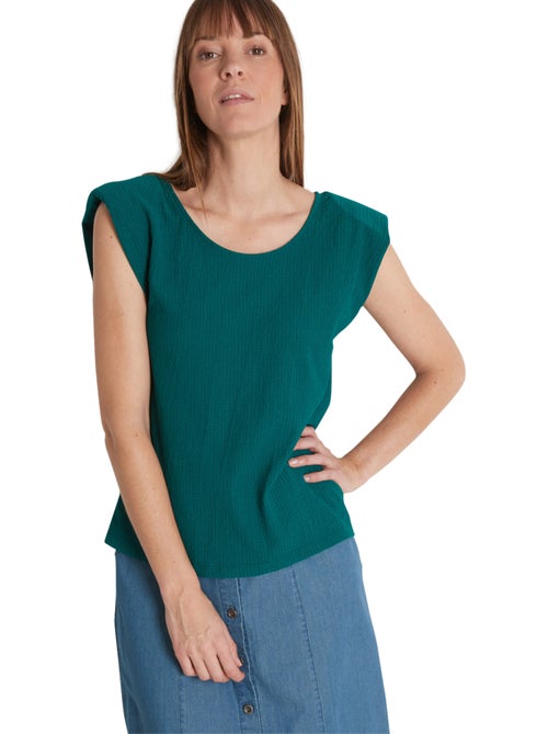 Tee-shirt dos fantaisie - DAXON - Kiabi