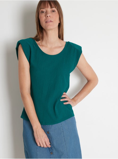 Tee-shirt dos fantaisie - DAXON - Kiabi