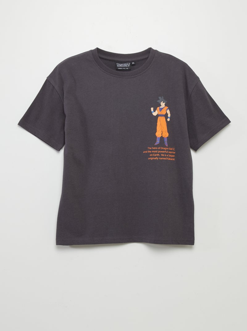 Tee-shirt 'Dragon Ball Z' Gris - Kiabi