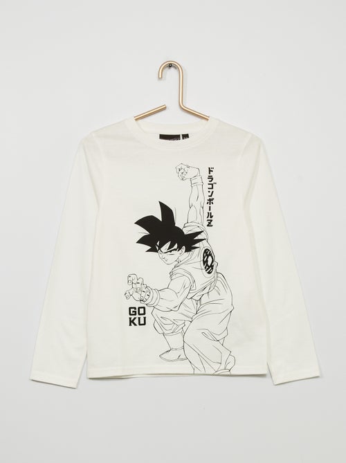 Tee-shirt 'Dragon Ball Z' manches longues - Kiabi
