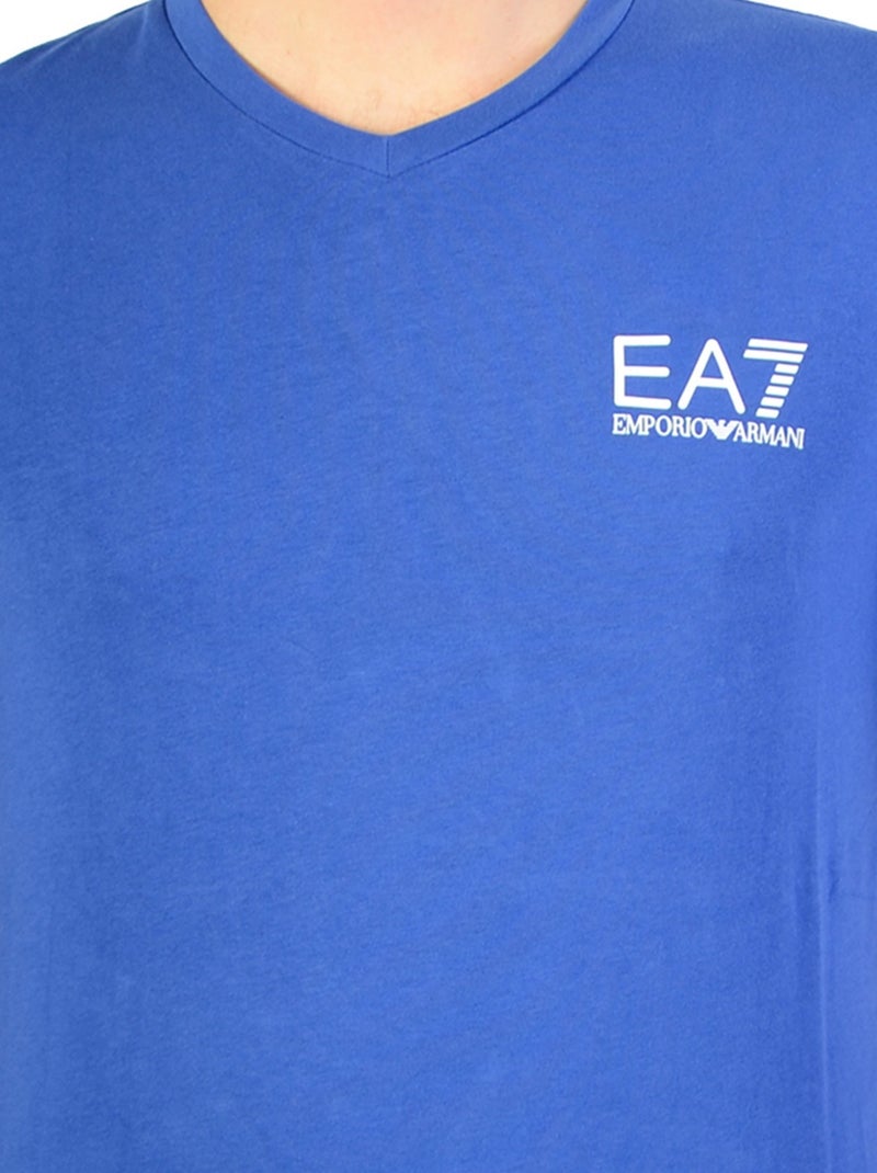 Tee Shirt EA7 Emporio Armani training Bleu - Kiabi