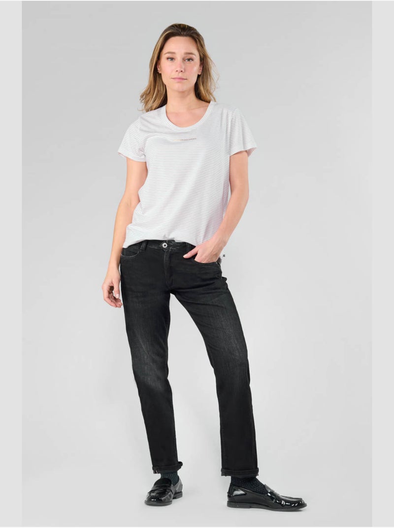 Tee-shirt edwige 'le temps des cerises' Blanc - Kiabi