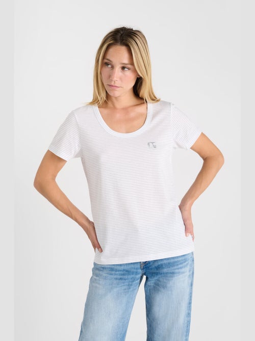 Tee-Shirt EDWIGE 'Le Temps Des Cerises' - Kiabi