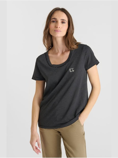Tee-Shirt EDWIGE 'Le Temps Des Cerises' - Kiabi