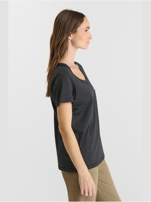 Tee-Shirt EDWIGE 'Le Temps Des Cerises' - Kiabi