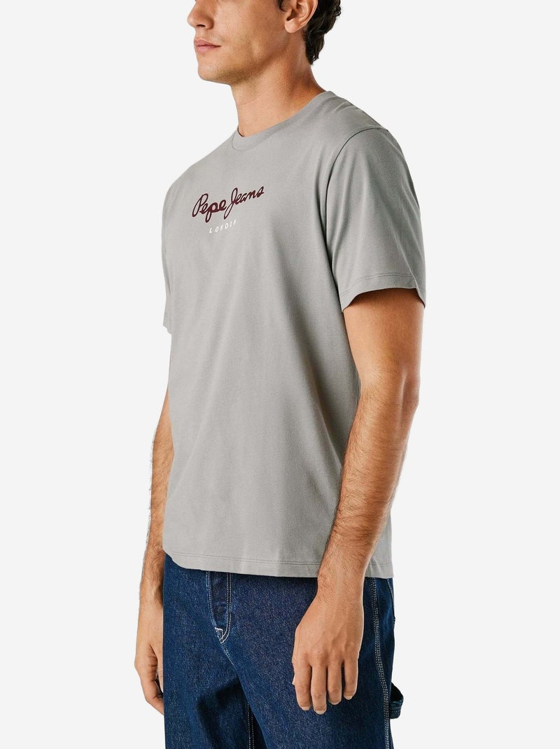 Tee Shirt Eggo - Pepe Jeans Gris - Kiabi