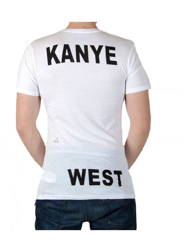 Tee Shirt Eleven Paris Kane Kanye West Blanc Blanc - Kiabi