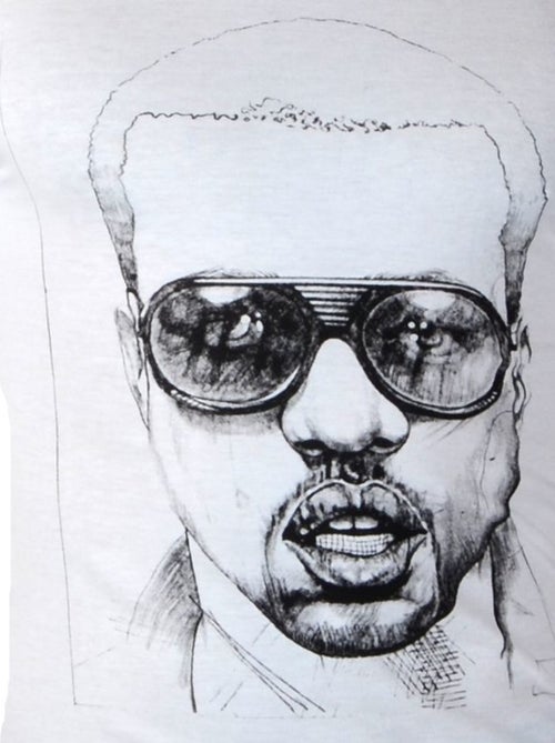 Tee Shirt Eleven Paris Kane Kanye West Blanc - Kiabi