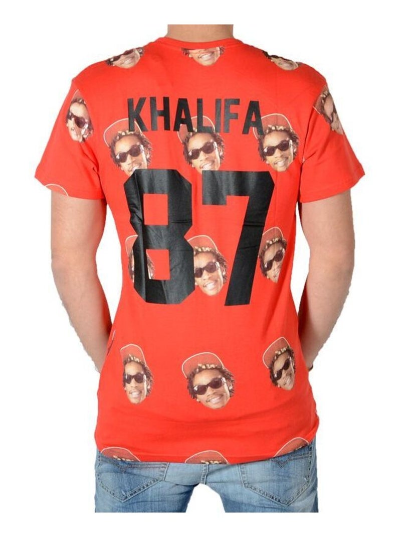 Tee Shirt Eleven Paris Olyfa M Print Rouge - Kiabi