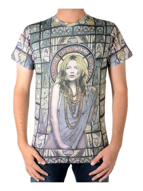 Tee Shirt Eleven Paris Rosse M Olcara Print - Kiabi