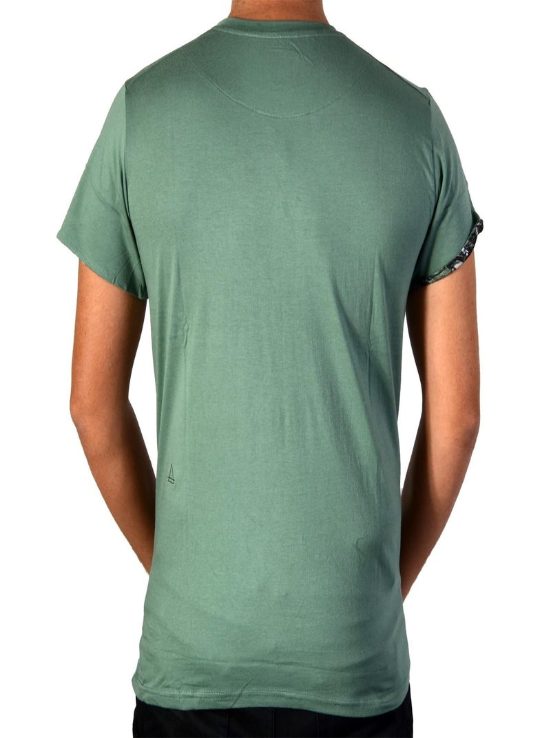 Tee Shirt Eleven Paris Vert - Kiabi