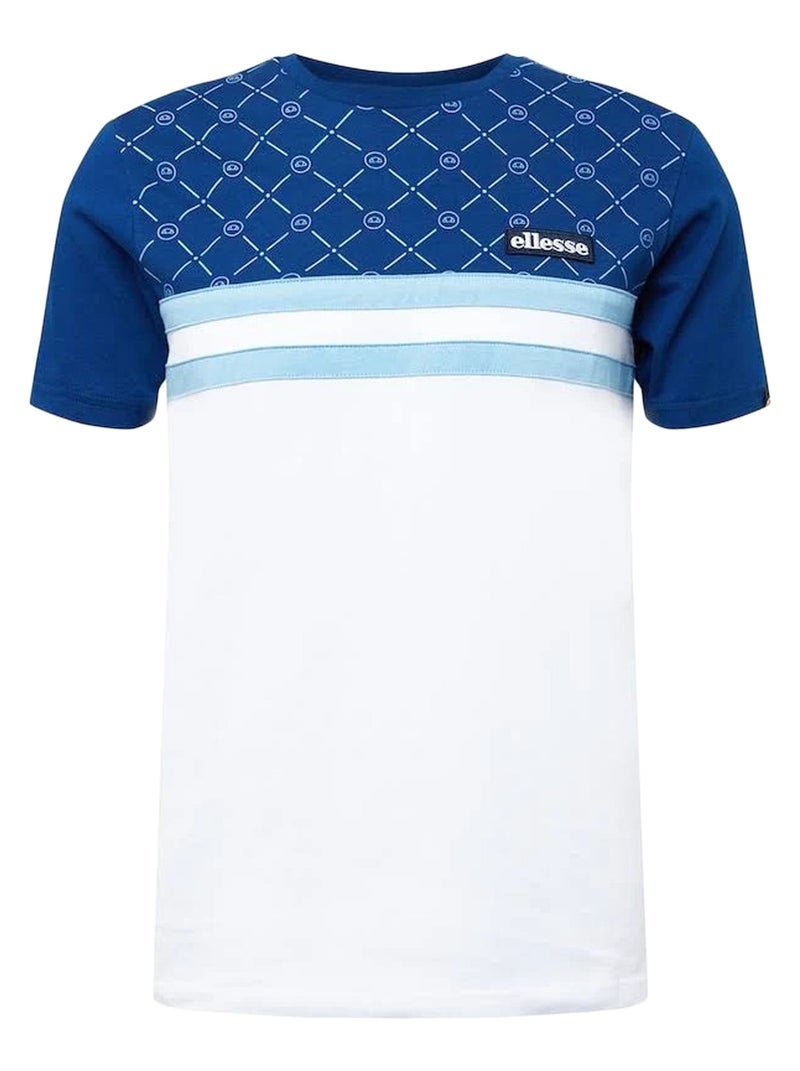 Tee Shirt Ellesse Festo Bleu - Kiabi