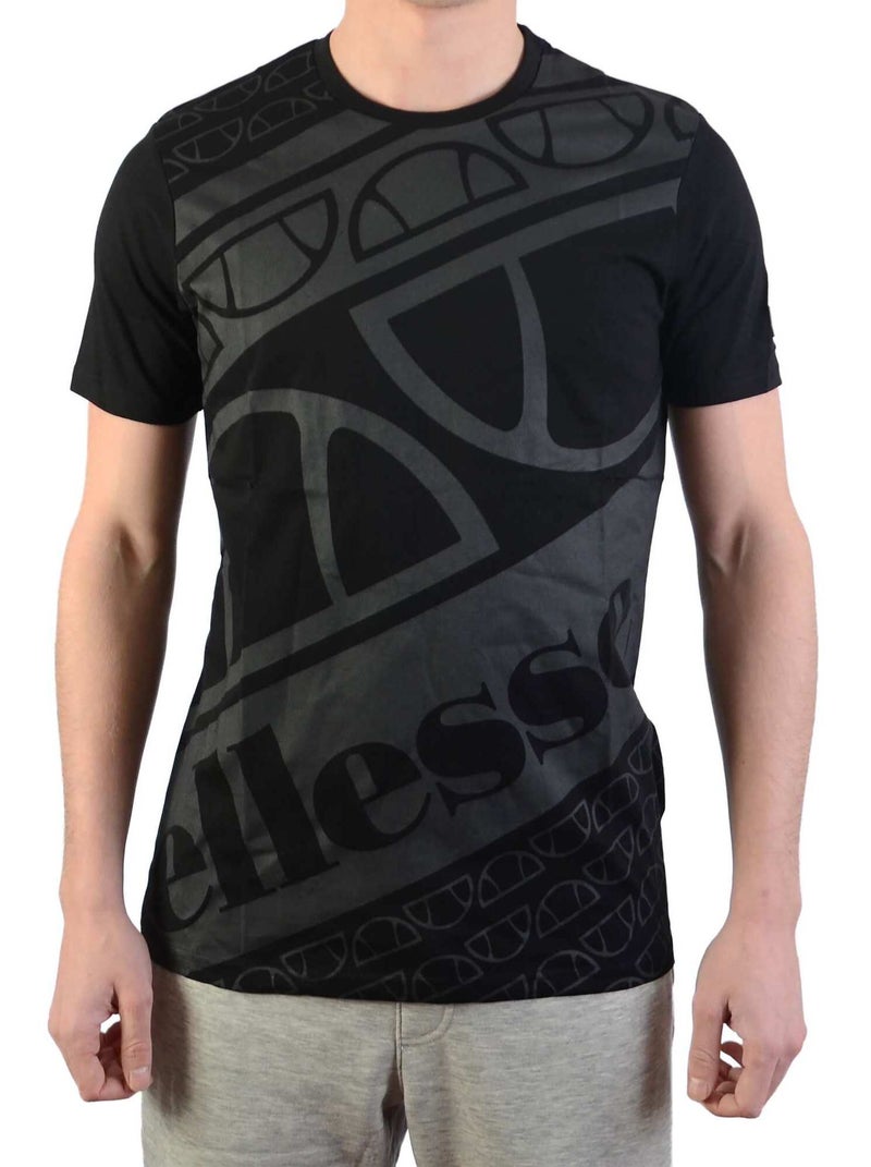 Tee Shirt Ellesse Graduati Noir - Kiabi