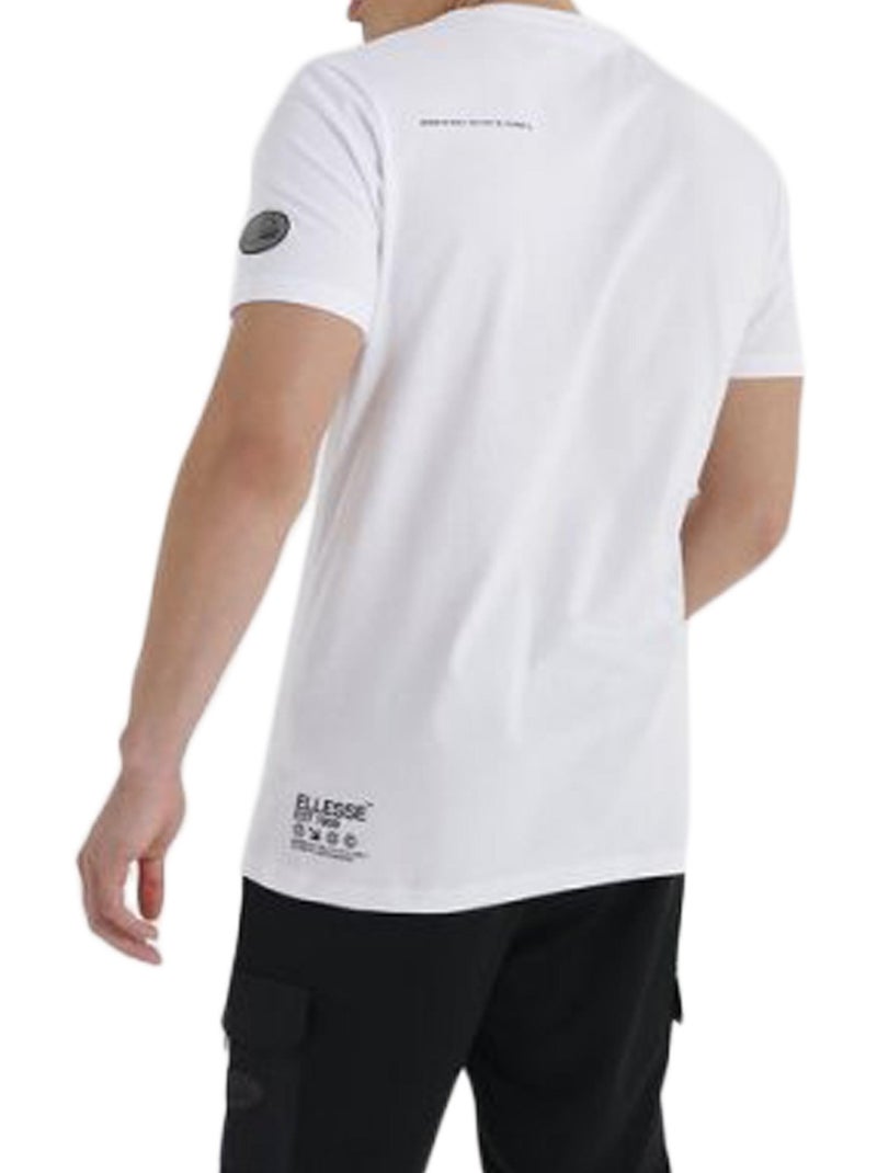 Tee Shirt Ellesse Raphai Blanc - Kiabi