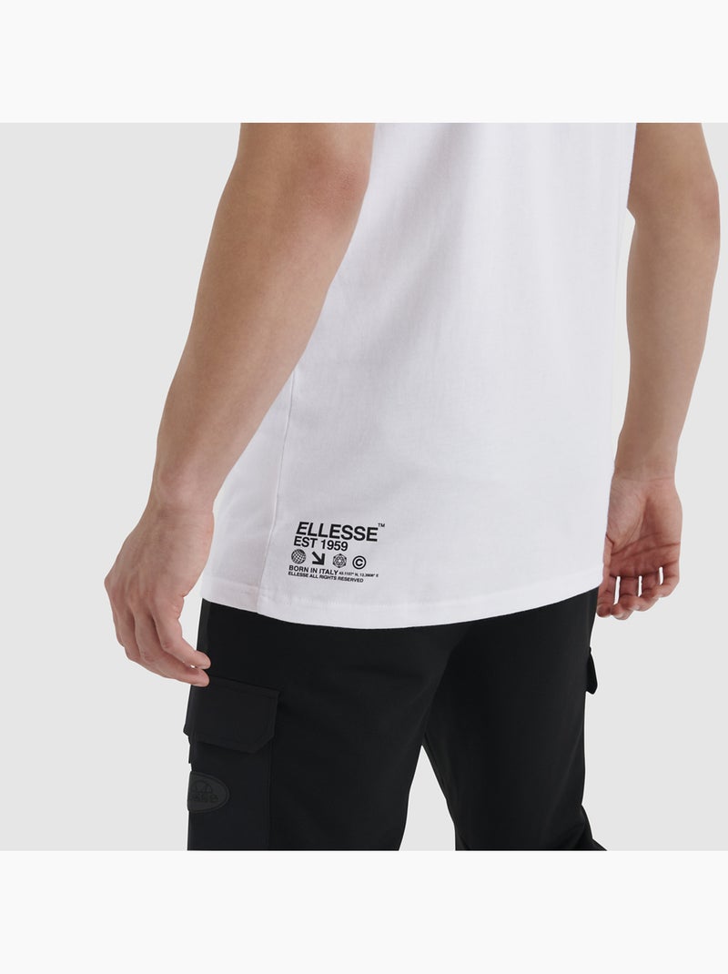 Tee Shirt Ellesse Raphai Blanc - Kiabi