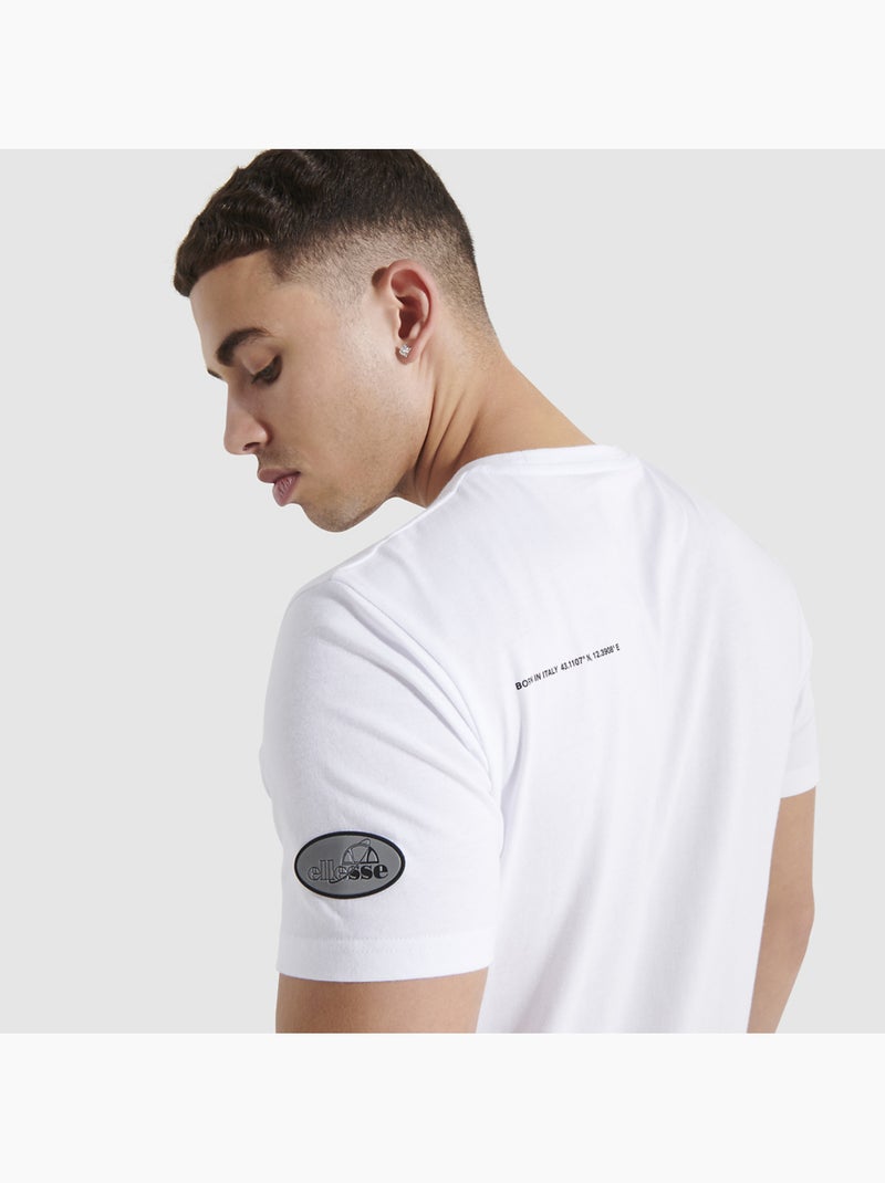 Tee Shirt Ellesse Raphai Blanc - Kiabi