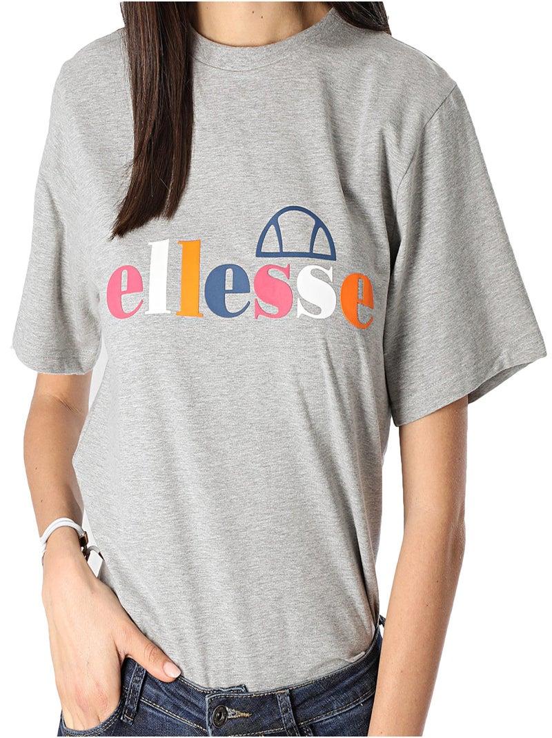Tee Shirt Ellesse Rialzo Gris clair - Kiabi