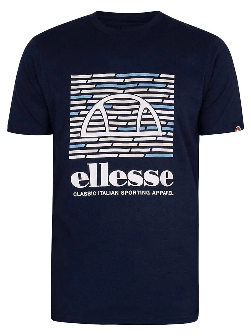 Tee Shirt Ellesse Viero Bleu - Kiabi