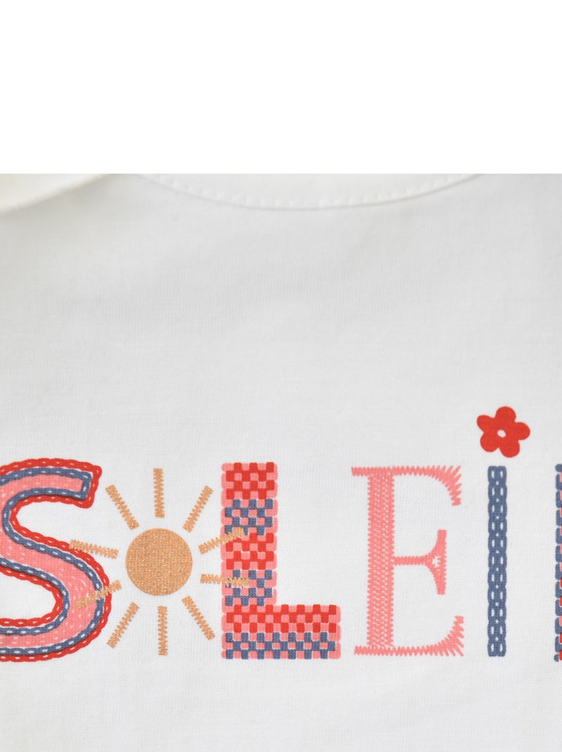 TEE SHIRT ELSA Blanc - Kiabi