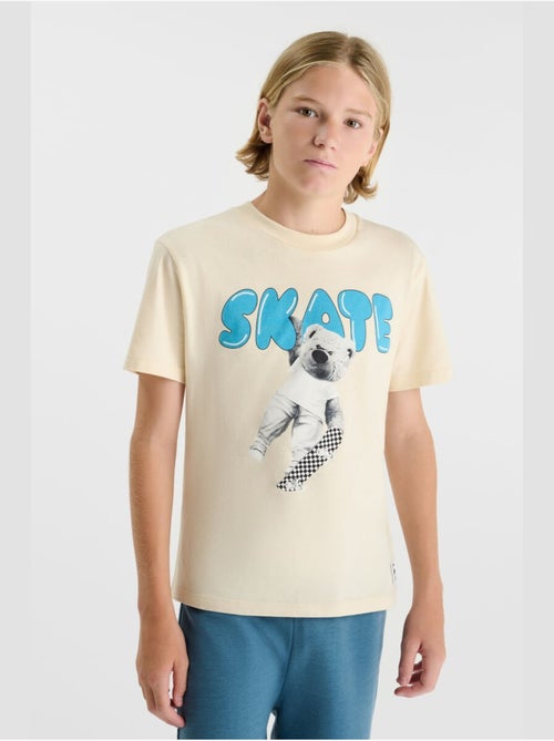 Tee-Shirt EMIRATEB 'Le Temps Des Cerises' - Kiabi