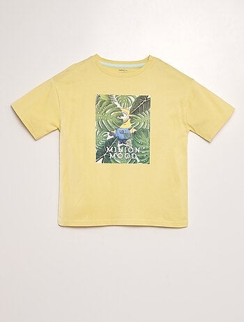 Tee-shirt en coton 'Les Minions' à col rond