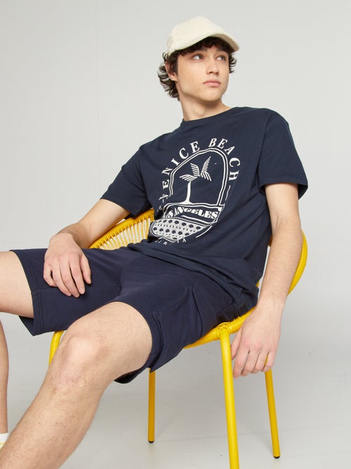 Tee-shirt en jersey imprimé - Kiabi