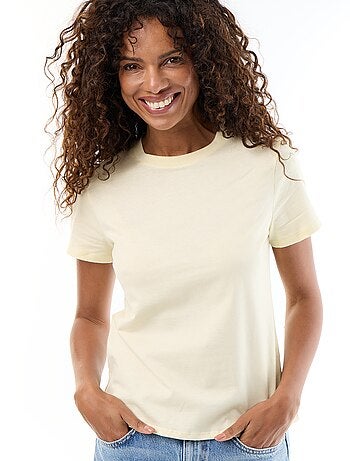 Tee-shirt en jersey manches courtes