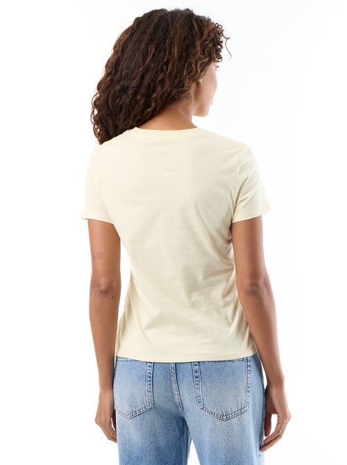 Tee-shirt en jersey manches courtes - Kiabi