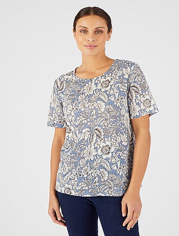 Tee-shirt en lin mélangé - Damart