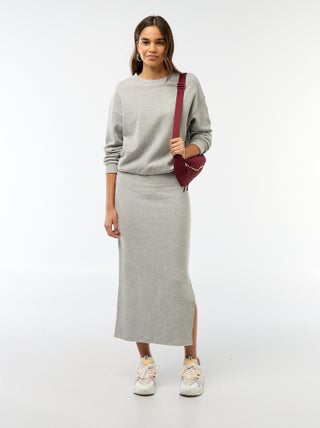 Tee-shirt en maille doudou épaisse