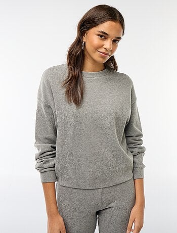 Tee-shirt en maille doudou épaisse