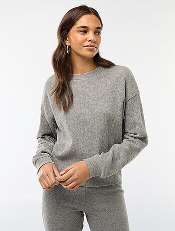 Tee-shirt en maille doudou épaisse