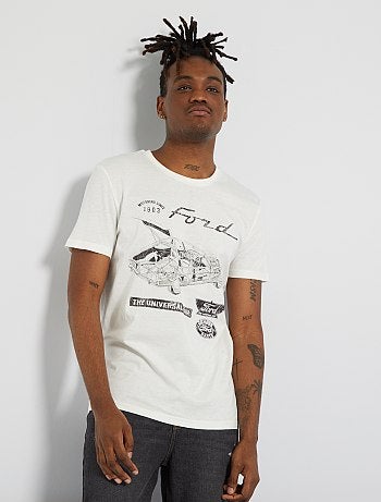 Tee-shirt en maille jersey 'Ford'