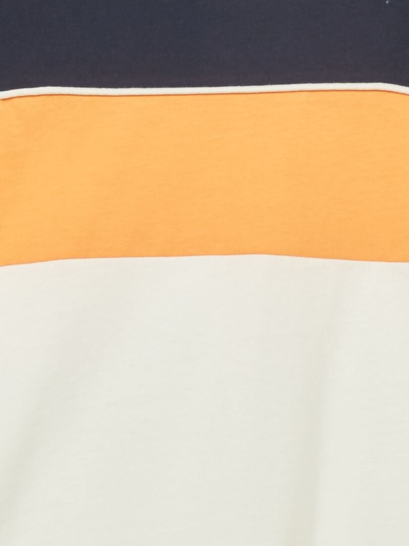 Tee-shirt en maille jersey Orange - Kiabi
