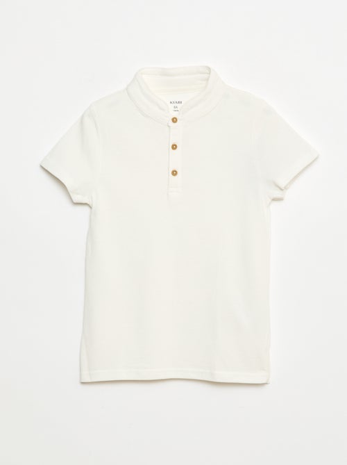 Tee-shirt en maille piquée - Kiabi