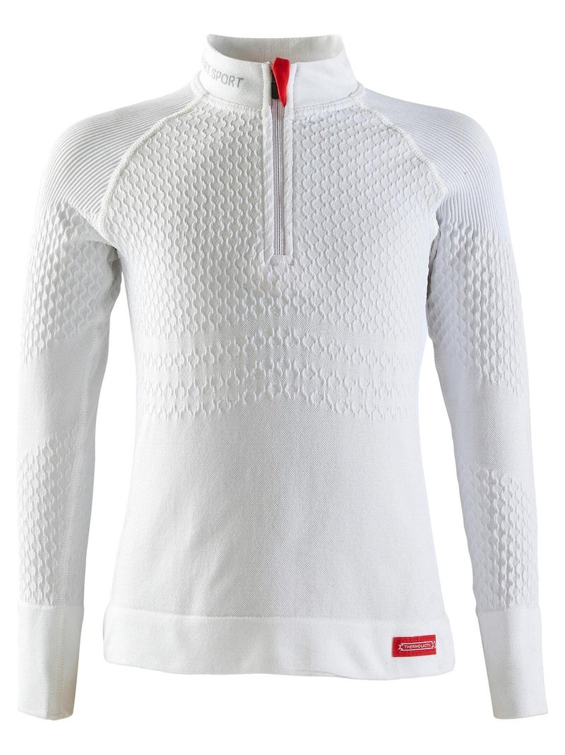 Tee-shirt Energy Thermolactyl 3 enfant - DamartSport Blanc - Kiabi