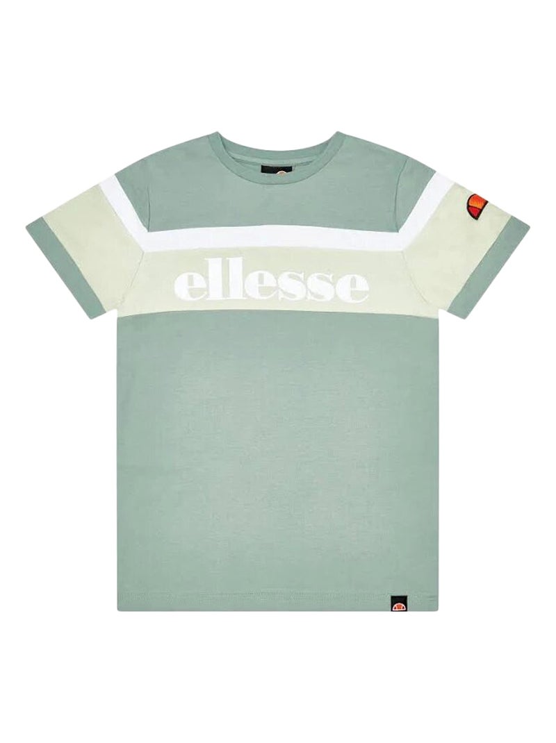 Tee Shirt Enfant Ellesse Striscia Vert - Kiabi